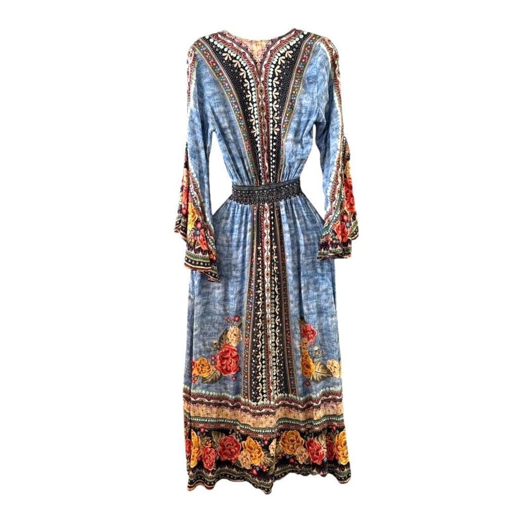 Farm Rio Rare Tukanas Women's Dress Size M Y2K - Picture 2 of 8